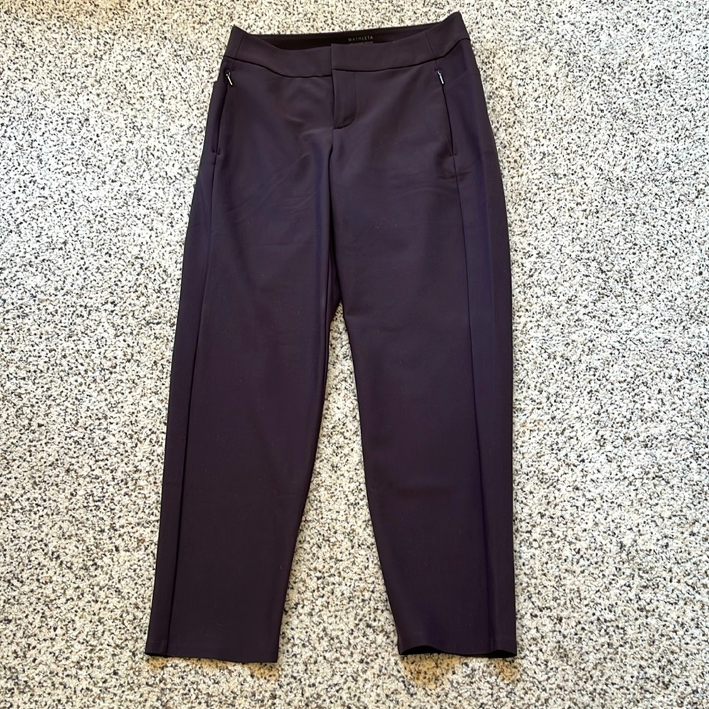 NWOT-Athleta Brown Stellar Skinny Trouser Size 4P